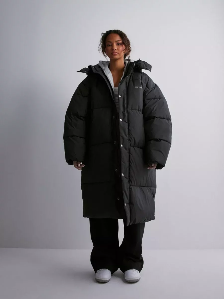 Carhartt - Coat in Black for Woman by Nelly GOOFASH