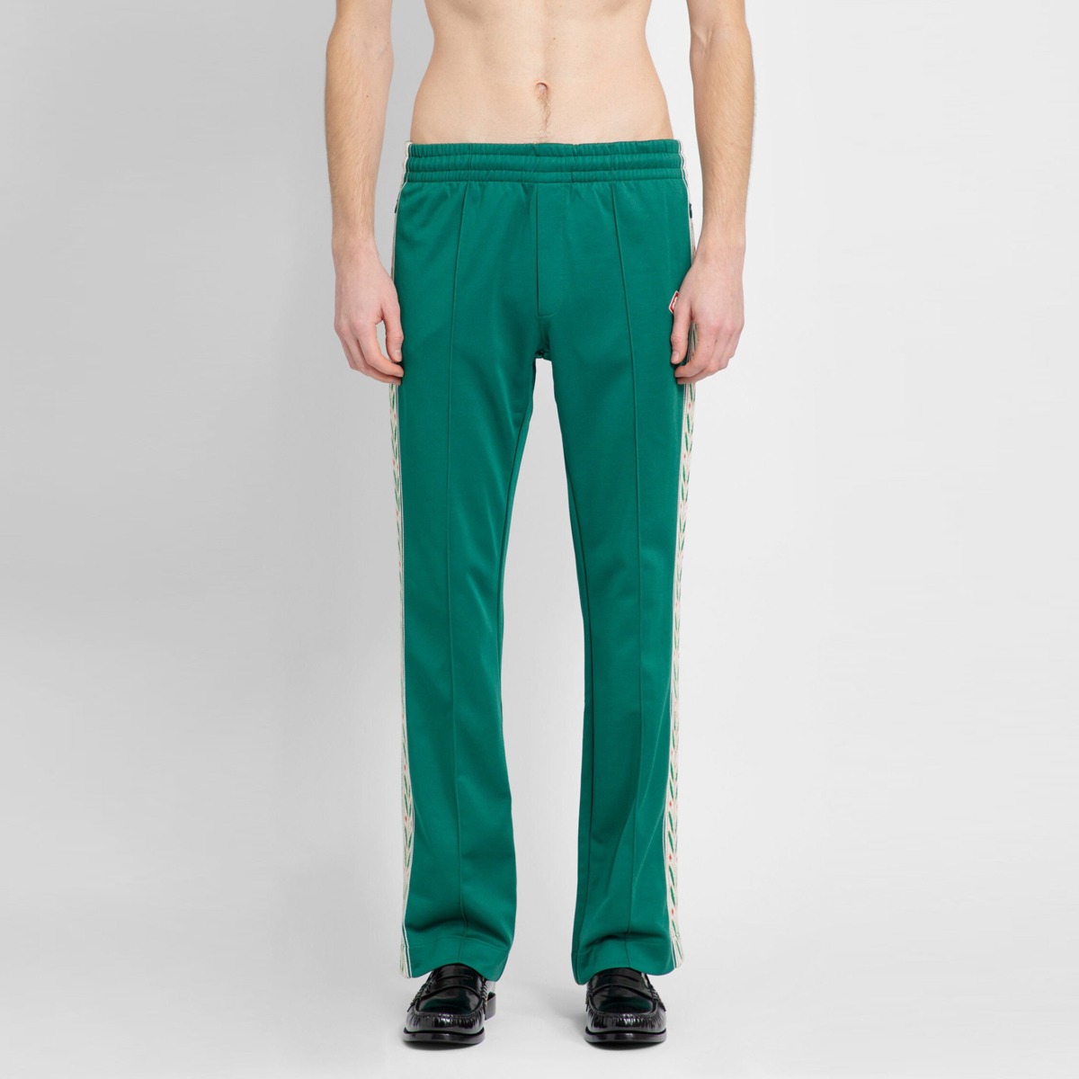 Casablanca - Mens Trousers in Green - Antonioli GOOFASH