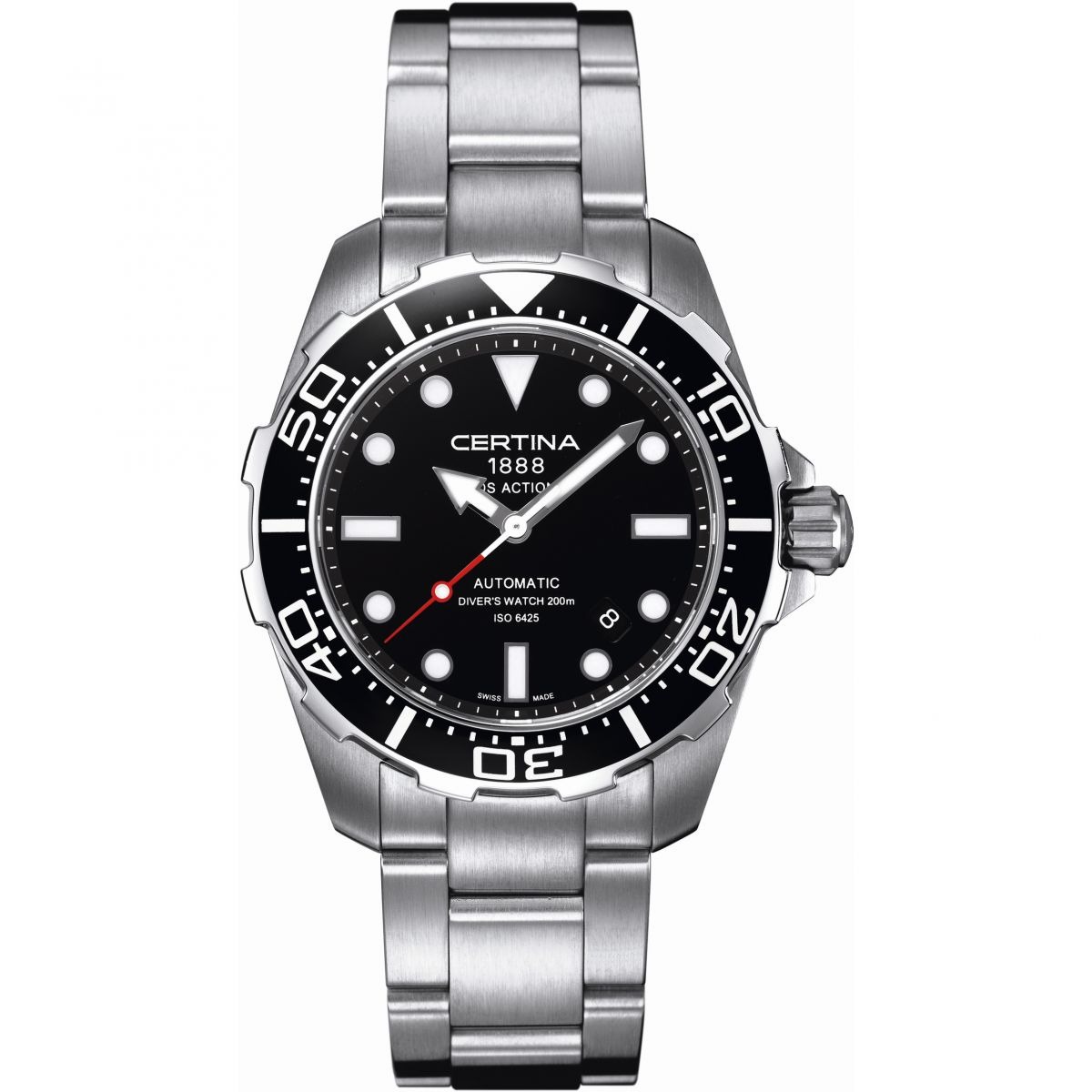Certina - Black Watch for Man by Watch Shop GOOFASH