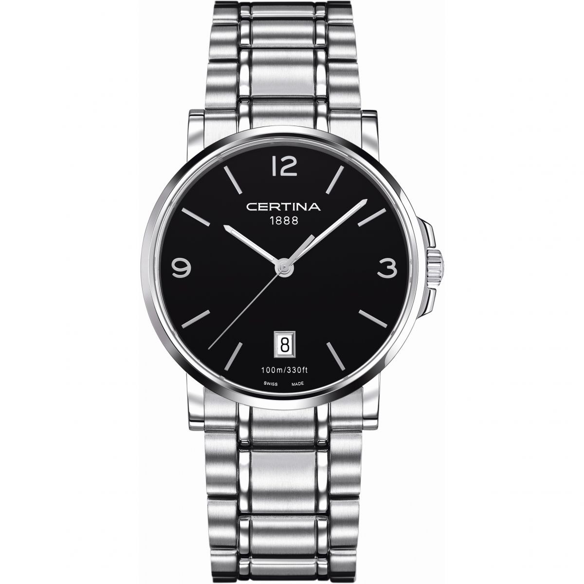 Certina Watch in Black for Man by Watch Shop GOOFASH