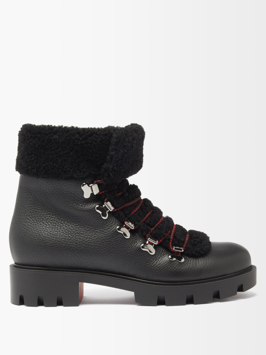 Christian Louboutin - Boots in Black Matches Fashion GOOFASH