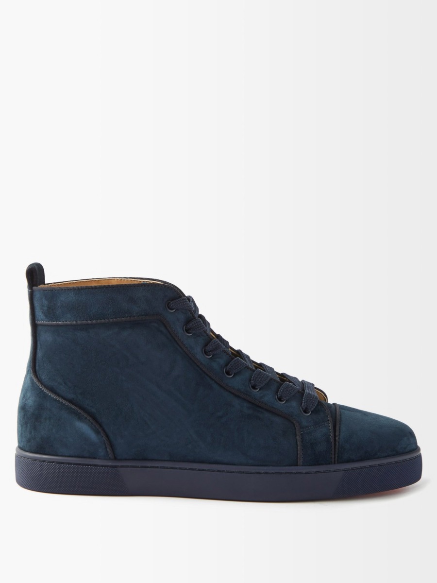 Christian Louboutin - Men's Trainers in Blue Matches Fashion GOOFASH