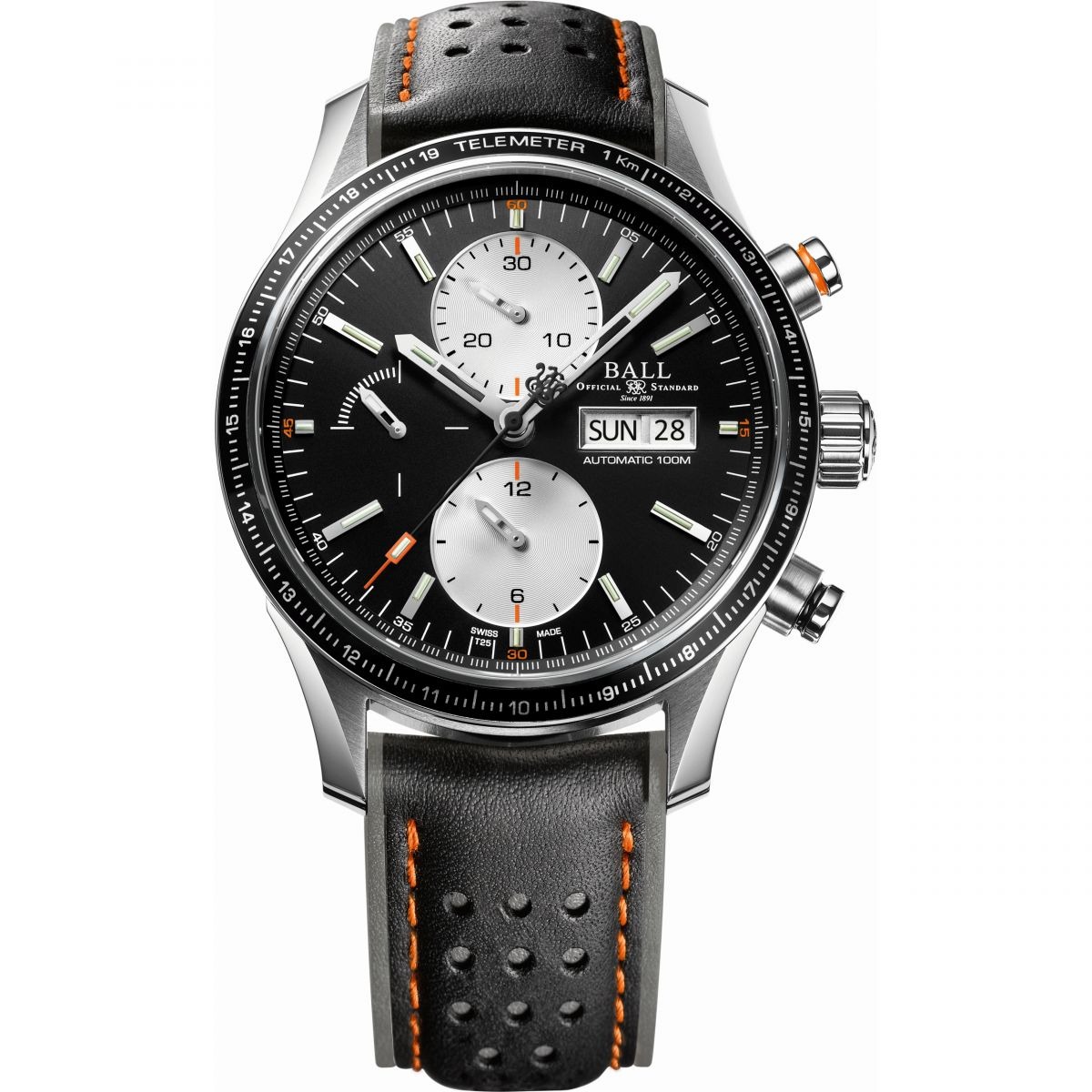 Chronograph Watch in Black - Watch Shop - Man - Watch Shop GOOFASH