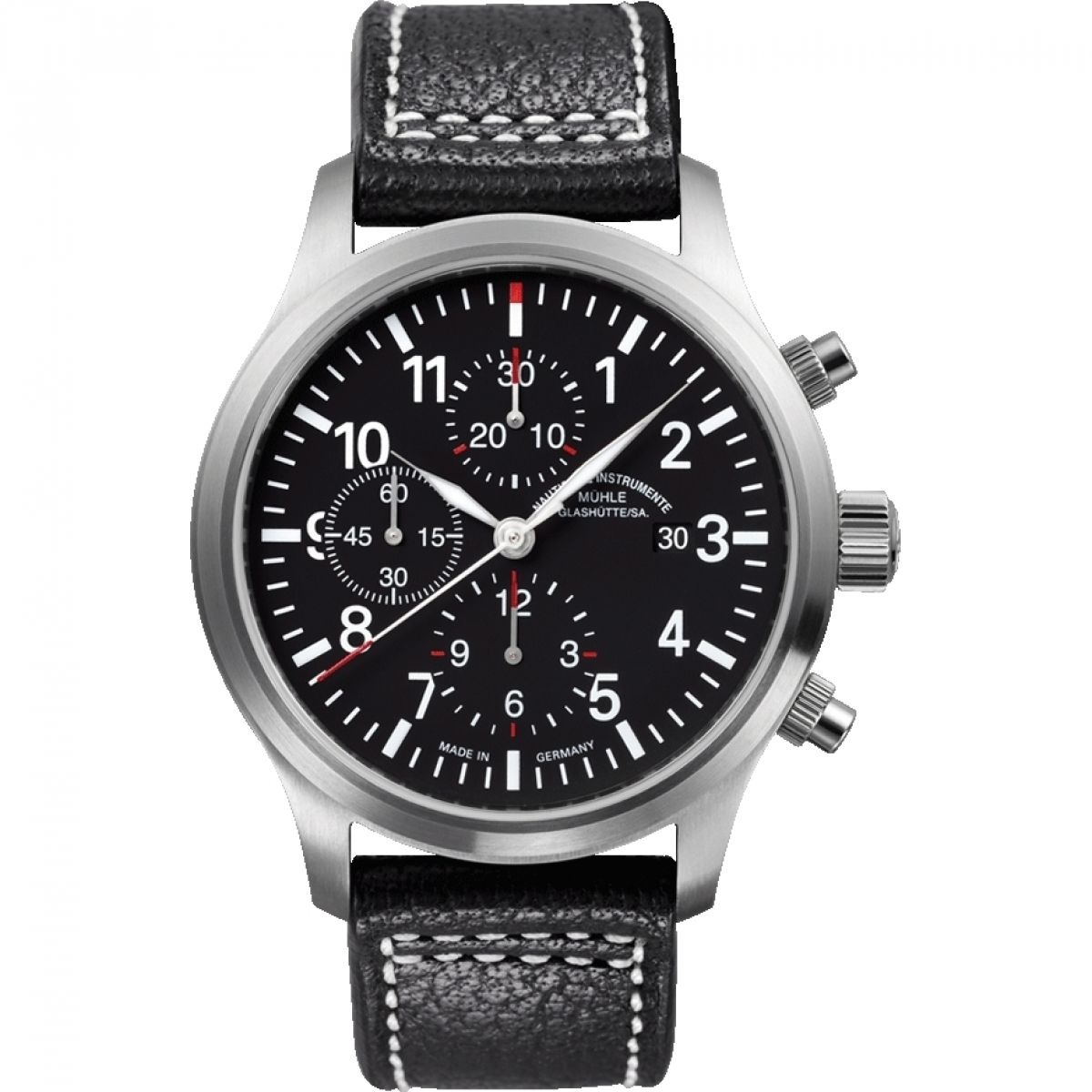Chronograph Watch in Black - Watch Shop Man - Watch Shop GOOFASH
