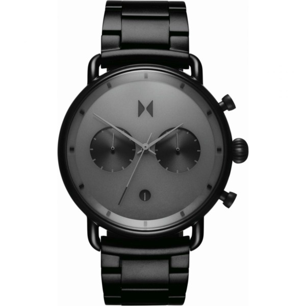 Chronograph Watch in Grey Mvmt - Watch Shop GOOFASH