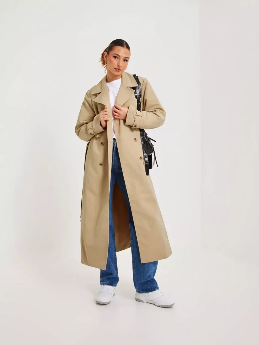Coat Cream for Women from Nelly GOOFASH