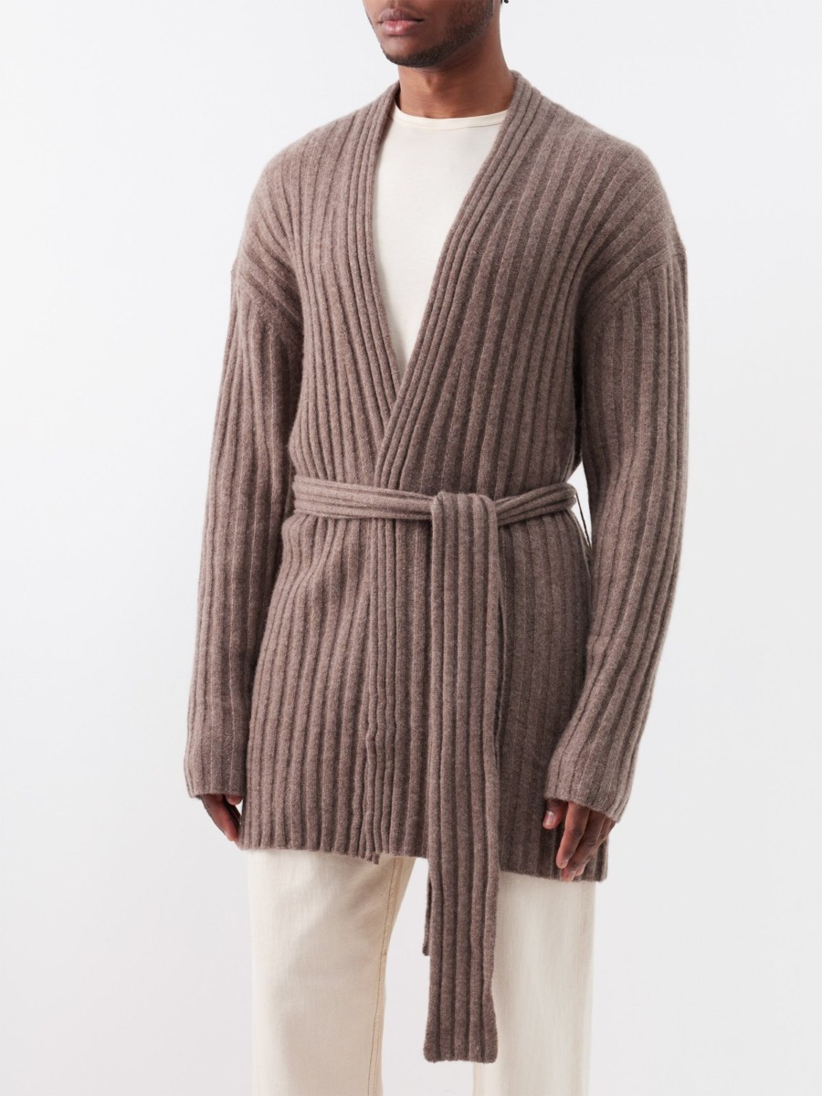 Commas Cardigan Brown from Matches Fashion GOOFASH