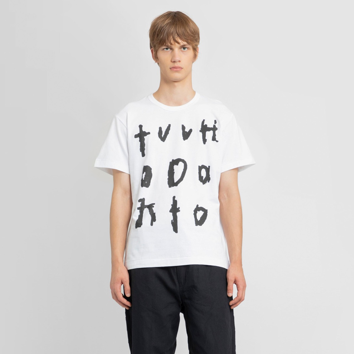Comme Des Garcons - T-Shirt in White for Men from Antonioli GOOFASH