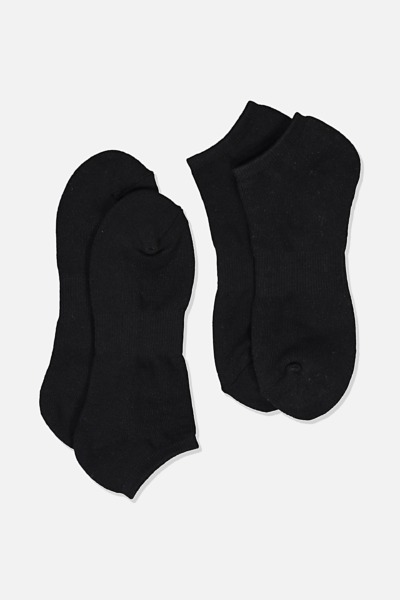 Cotton On - Black Socks GOOFASH