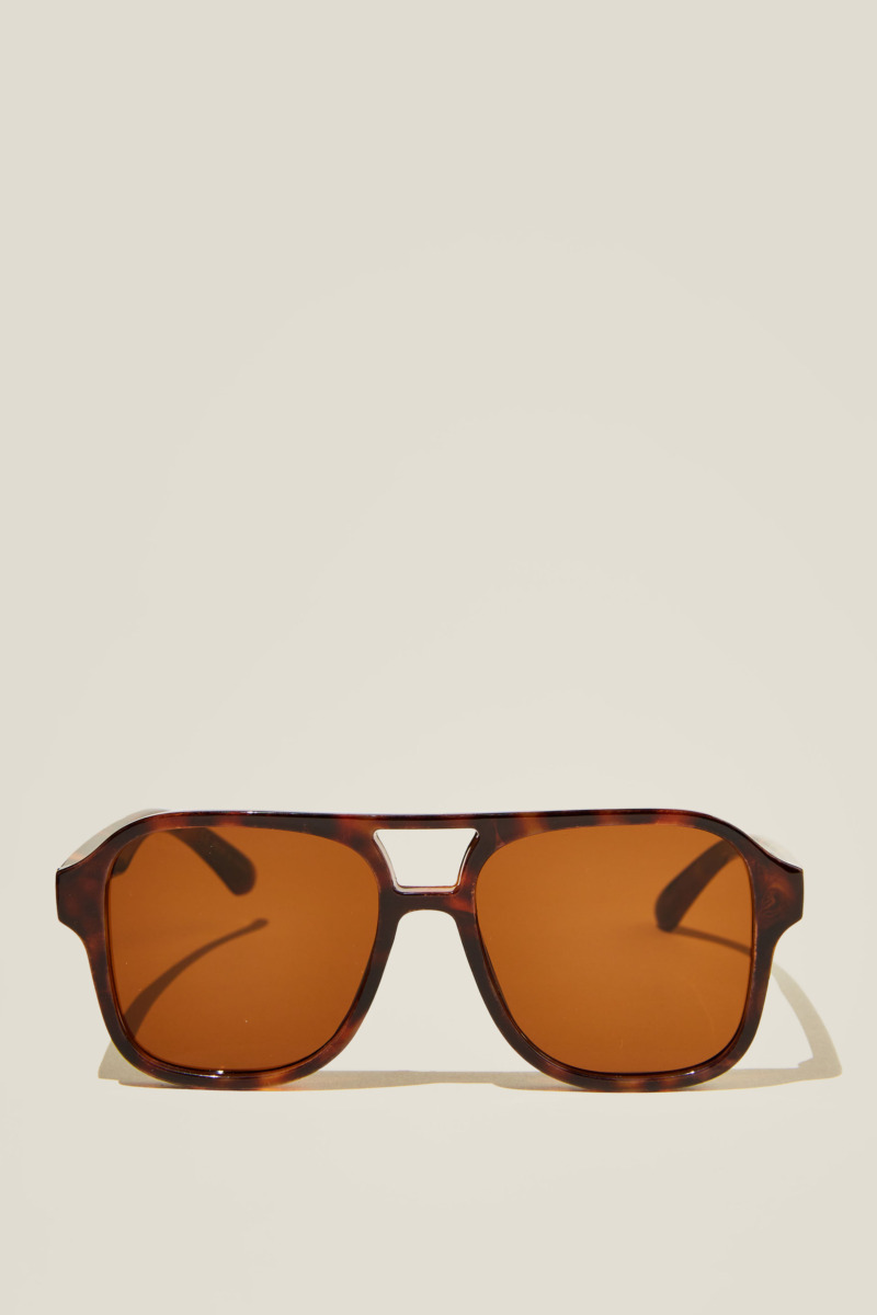 Cotton On - Brown - Man Sunglasses GOOFASH