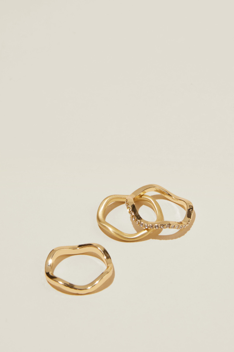 Cotton On - Ladies Ring in Gold from Rubi GOOFASH