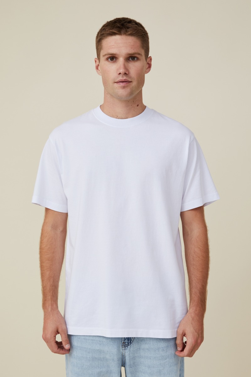Cotton On Mens T-Shirt White GOOFASH