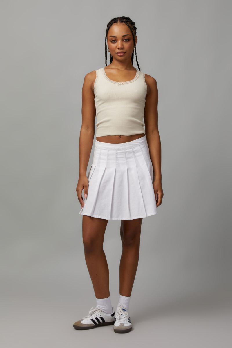Cotton On - Pleated Skirt in White for Woman by Factorie GOOFASH