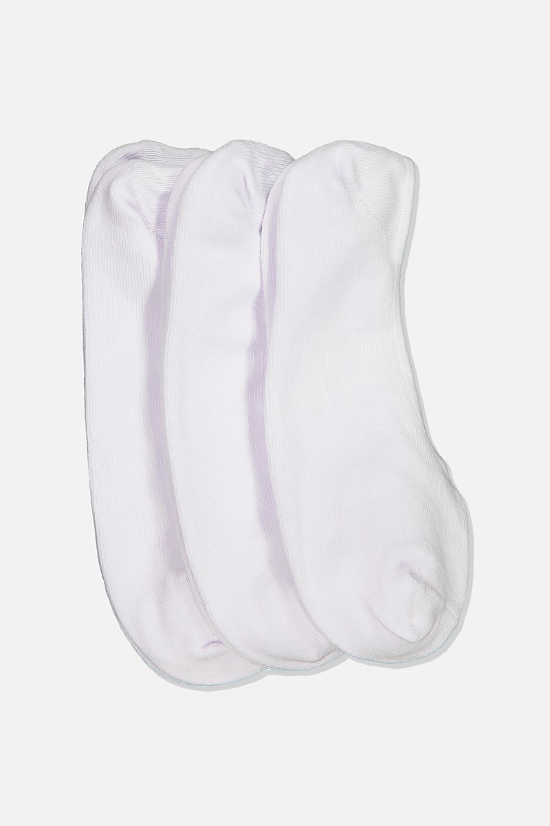 Cotton On - Socks White GOOFASH