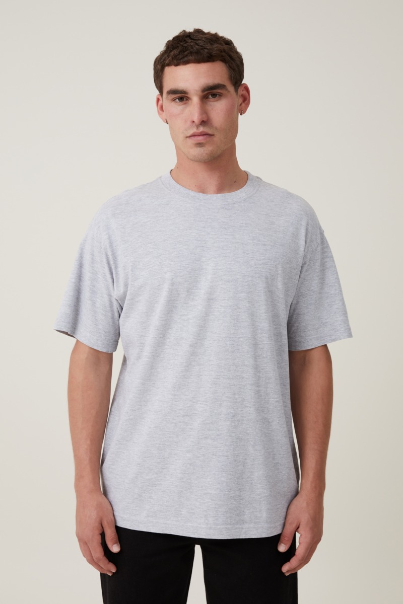 Cotton On - T-Shirt Grey GOOFASH