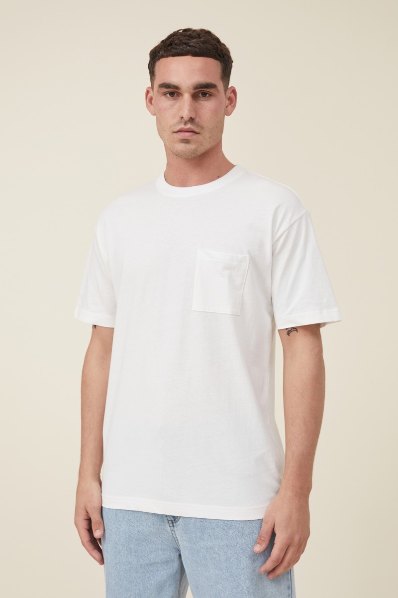 Cotton On White Mens T-Shirt GOOFASH