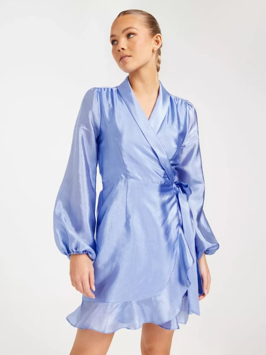 Cras - Blue Women's Dress Nelly GOOFASH
