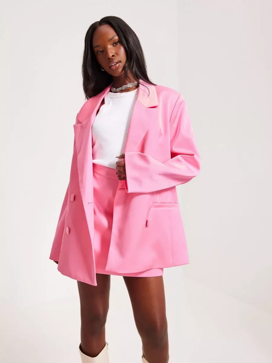 Cras - Woman Jacket Pink by Nelly GOOFASH