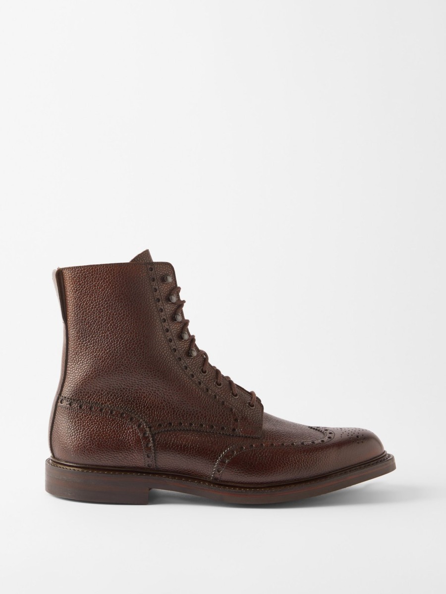 Crockett & Jones Brown Boots Matches Fashion Man GOOFASH