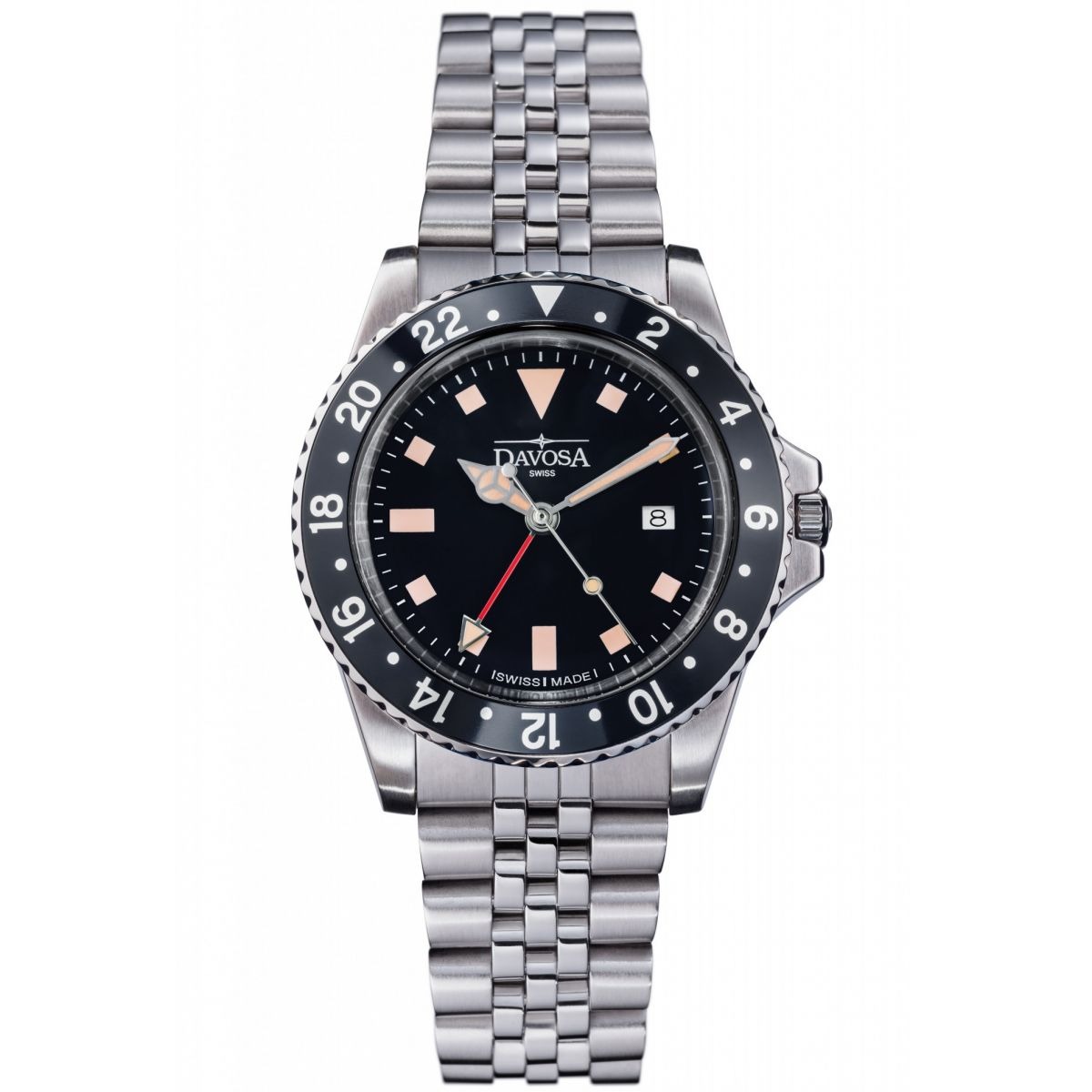 Davosa Gent Black Watch from Watch Shop GOOFASH