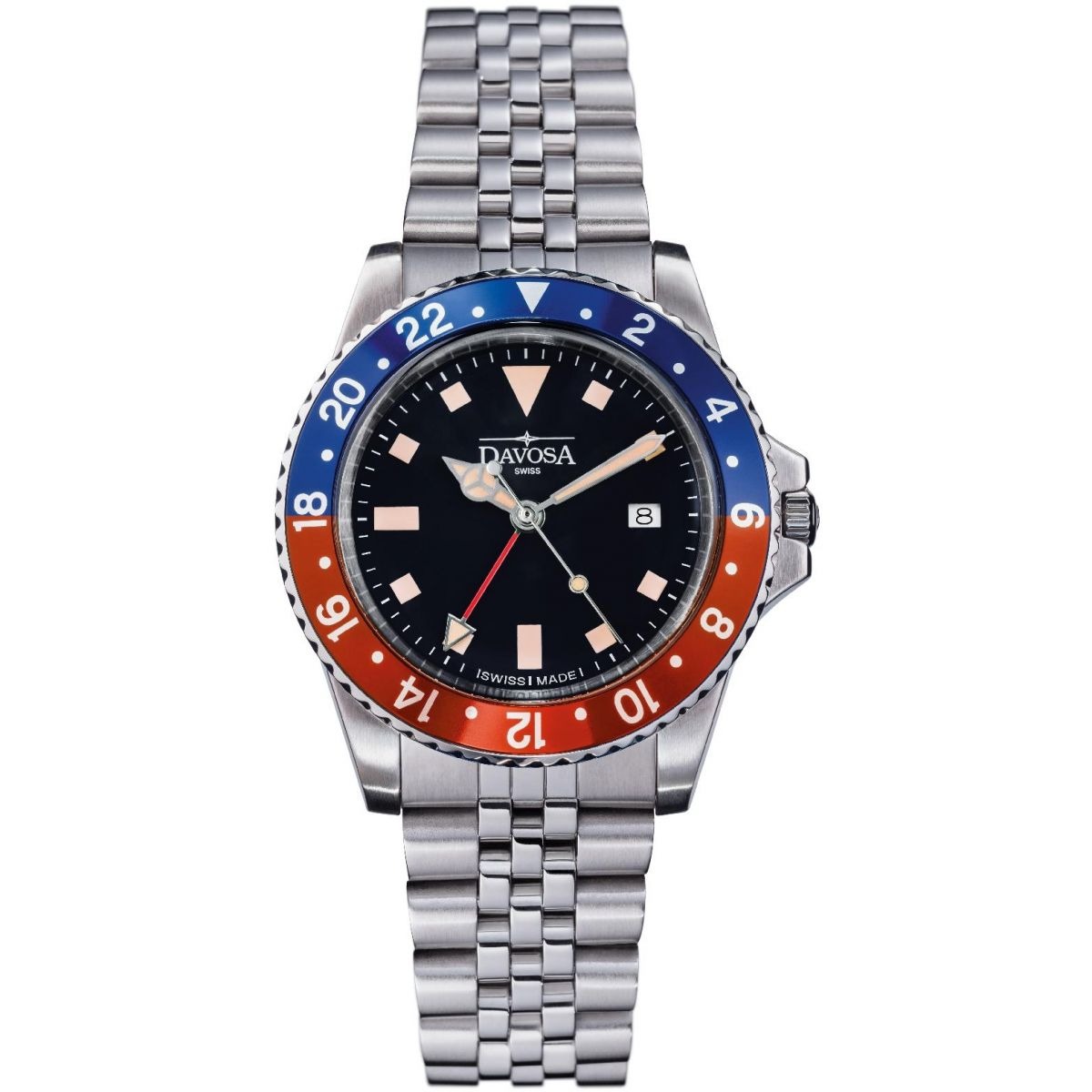 Davosa Men's Black Watch at Watch Shop GOOFASH