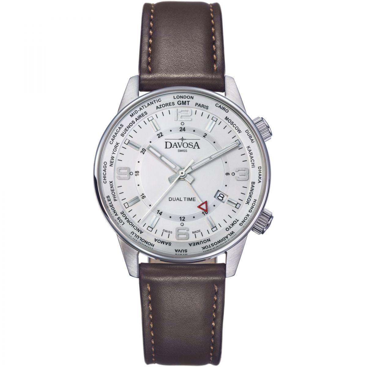 Davosa - White Watch Watch Shop Men GOOFASH