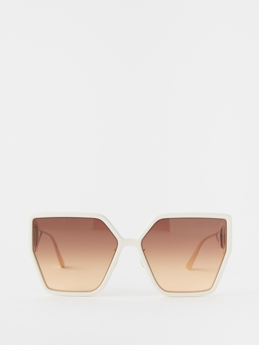 Dior - Lady Sunglasses in Ivory Matches Fashion GOOFASH