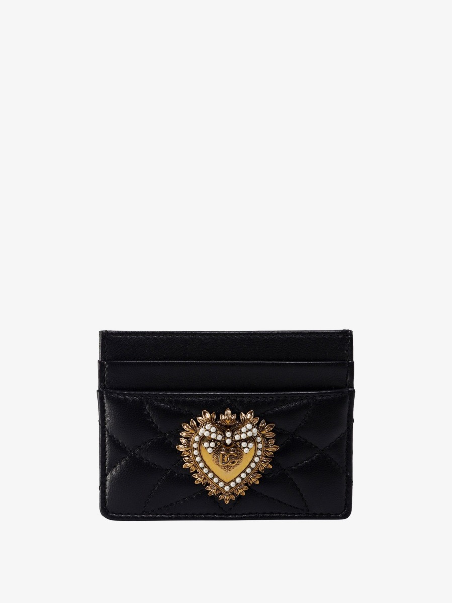 Dolce & Gabbana Black Card Holder by Nugnes GOOFASH