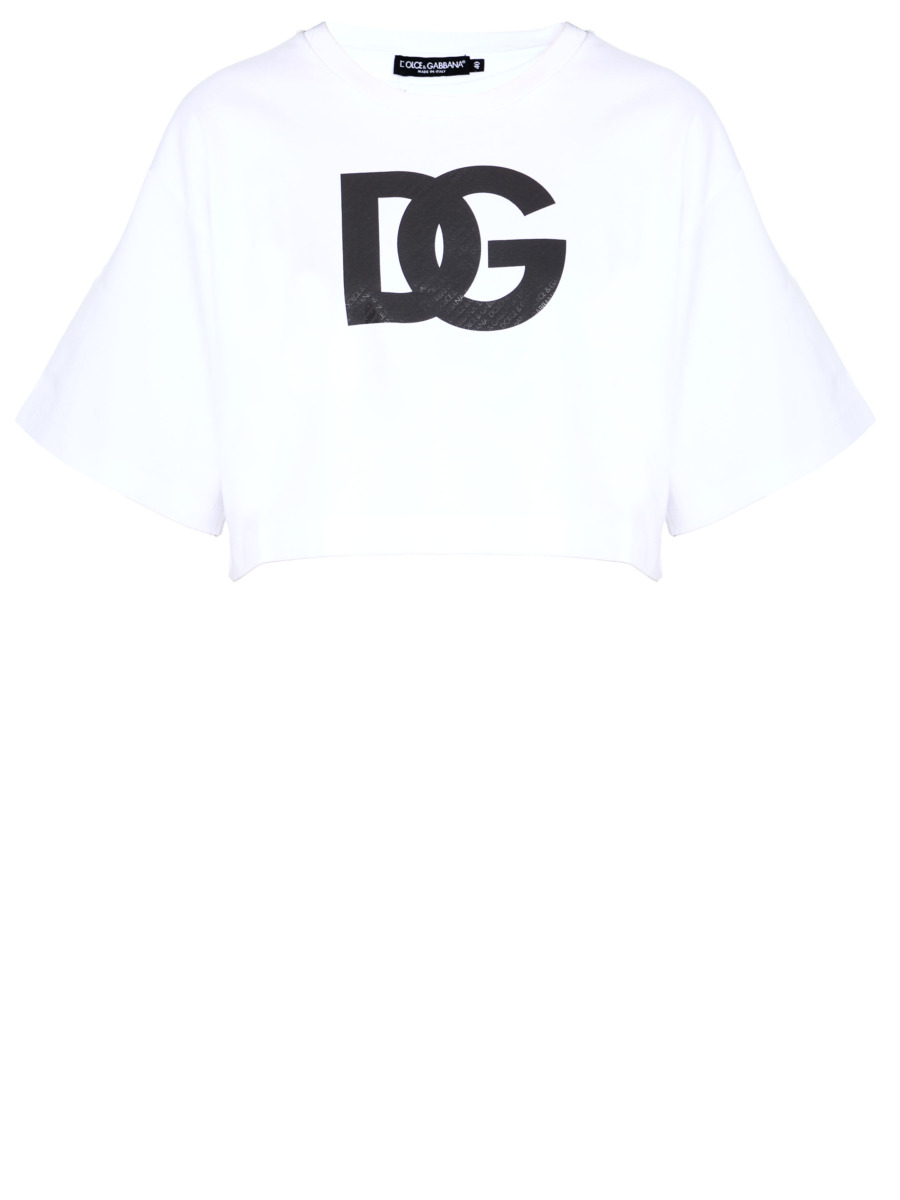 Dolce & Gabbana - Ladies White T-Shirt at Leam GOOFASH