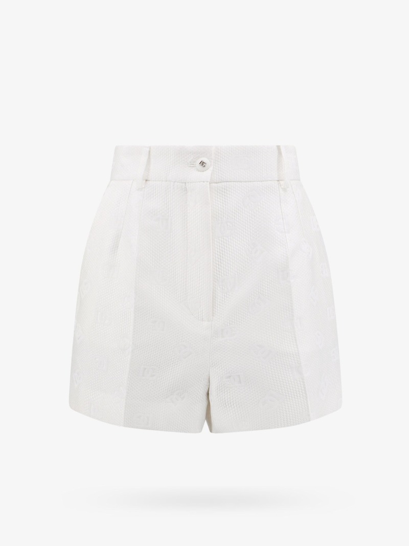 Dolce & Gabbana - Lady Shorts in White at Nugnes GOOFASH