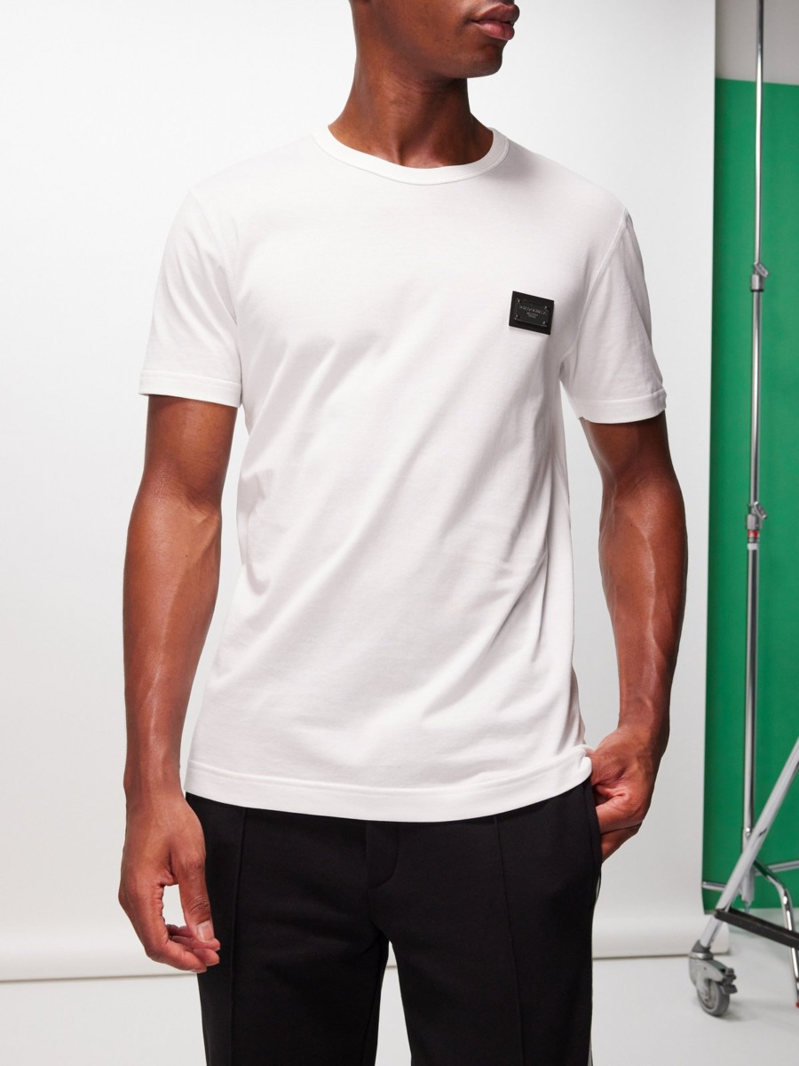 Dolce & Gabbana - White T-Shirt Matches Fashion Men GOOFASH