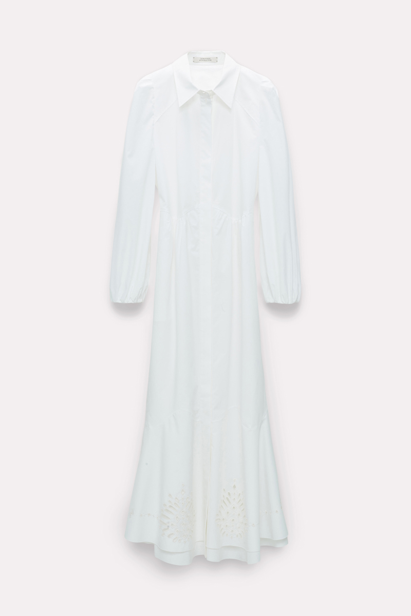 Dorothee Schumacher Womens Blouse Dress White GOOFASH