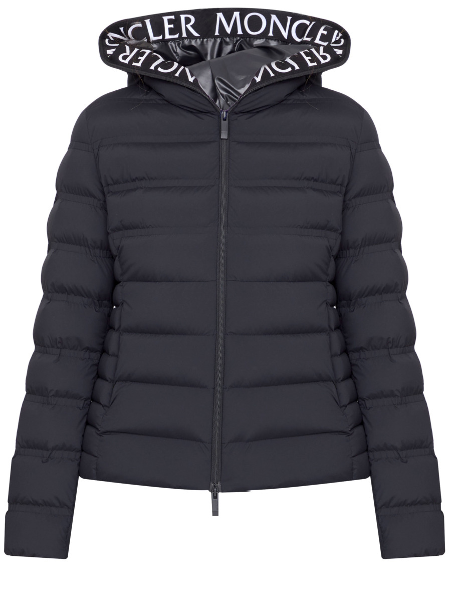 Down Jacket Black for Women by Leam GOOFASH