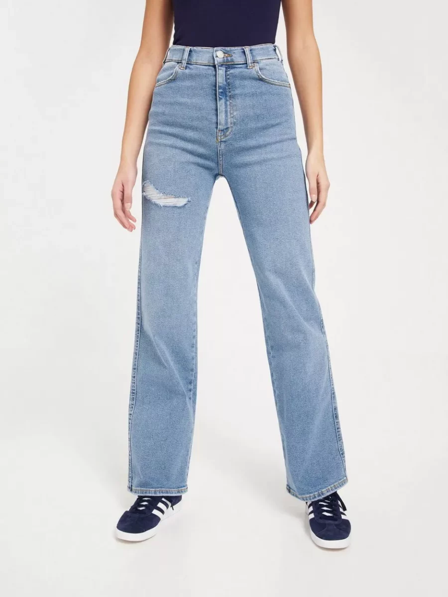 Dr Denim - Woman High Waist Jeans in Blue from Nelly GOOFASH