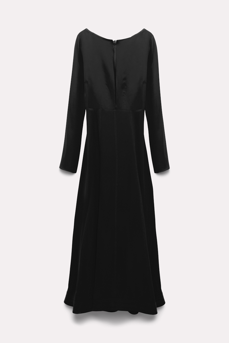 Dress Black Dorothee Schumacher Lady GOOFASH