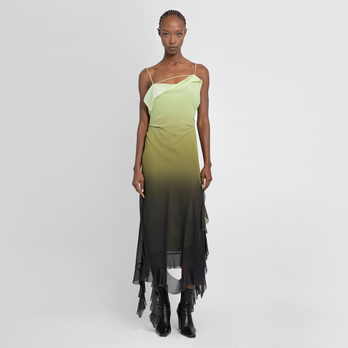 Dress Green Antonioli Acne Studios Women GOOFASH