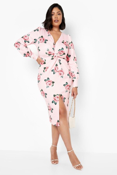 Dress in Pink for Women from Boohoo GOOFASH