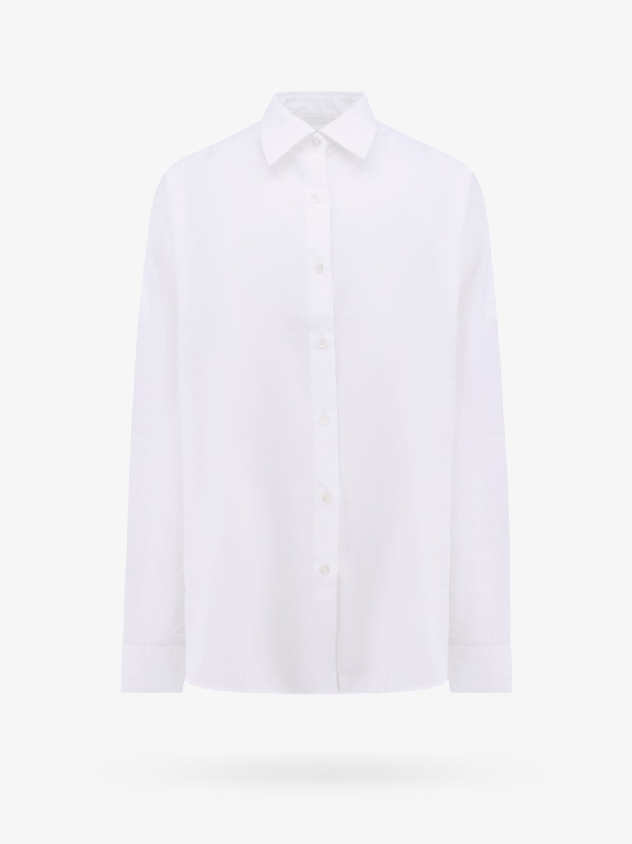Dries Van Noten - Lady Shirt - White - Nugnes GOOFASH