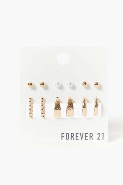 Earrings Gold from Forever 21 GOOFASH