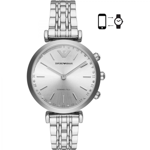 Emporio Armani - Silver Woman Smartwatch Watch Shop GOOFASH