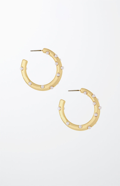 Ettika - Gold Ladies Earrings Pacsun GOOFASH