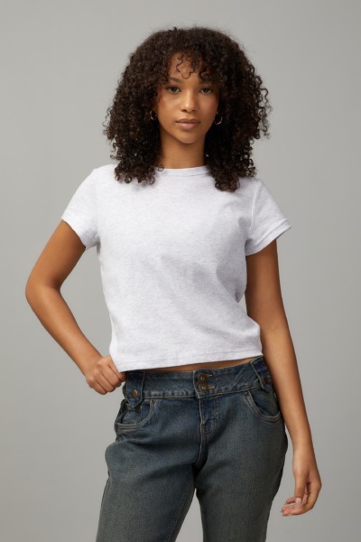 Factorie - Women T-Shirt Silver by Cotton On GOOFASH