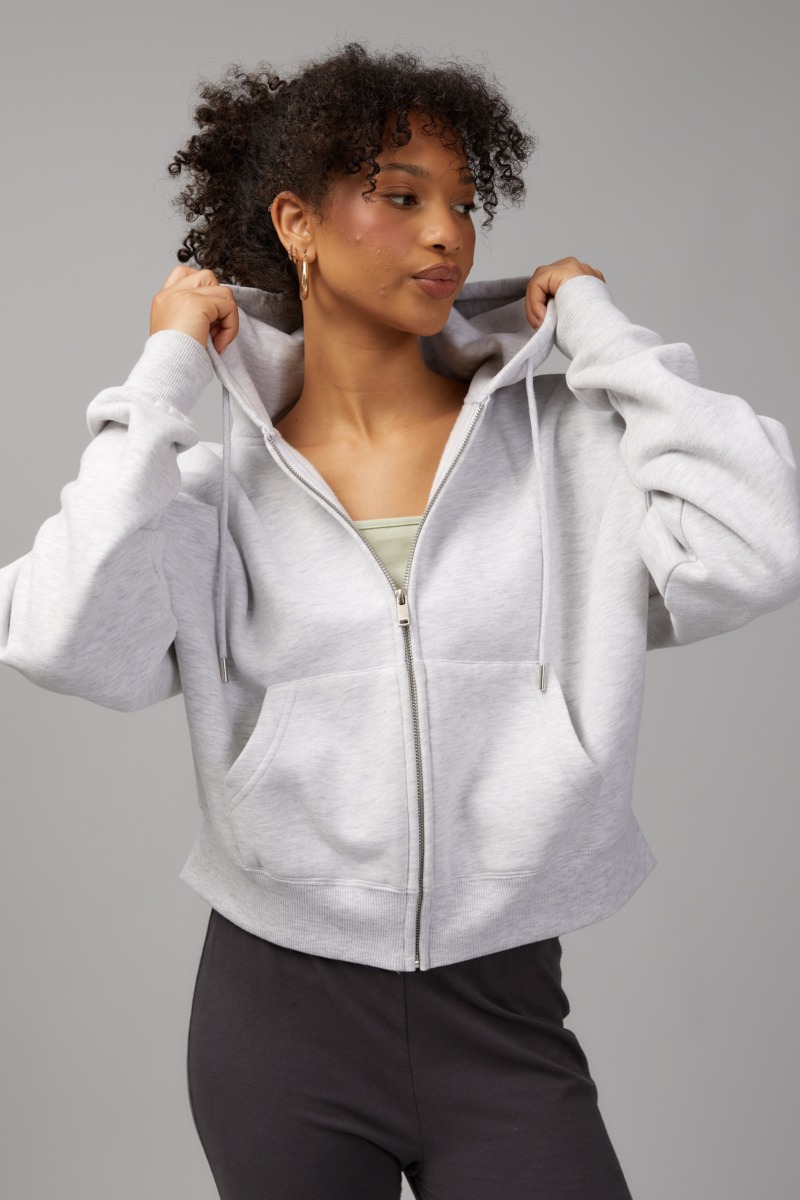 Factorie Women's Silver Hoodie at Cotton On GOOFASH