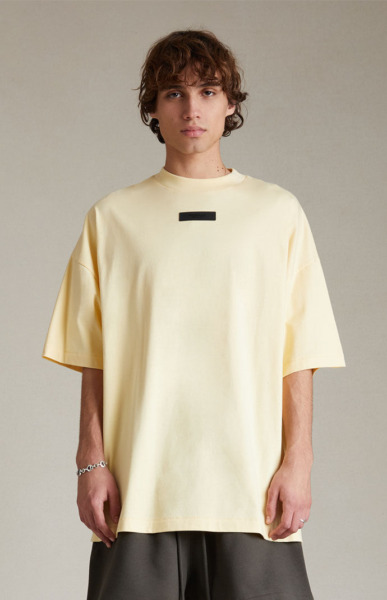 Fear Of God - Gent T-Shirt Yellow Pacsun GOOFASH