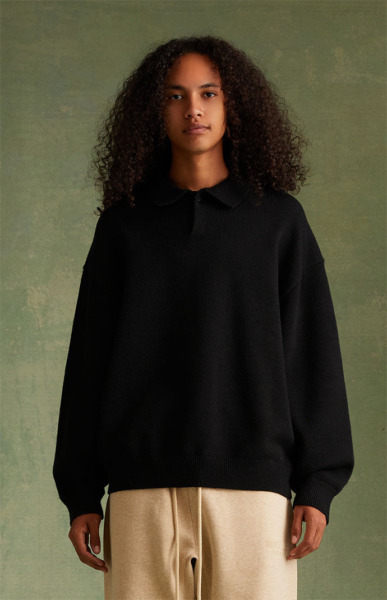 Fear Of God - Poloshirt in Black for Men from Pacsun GOOFASH