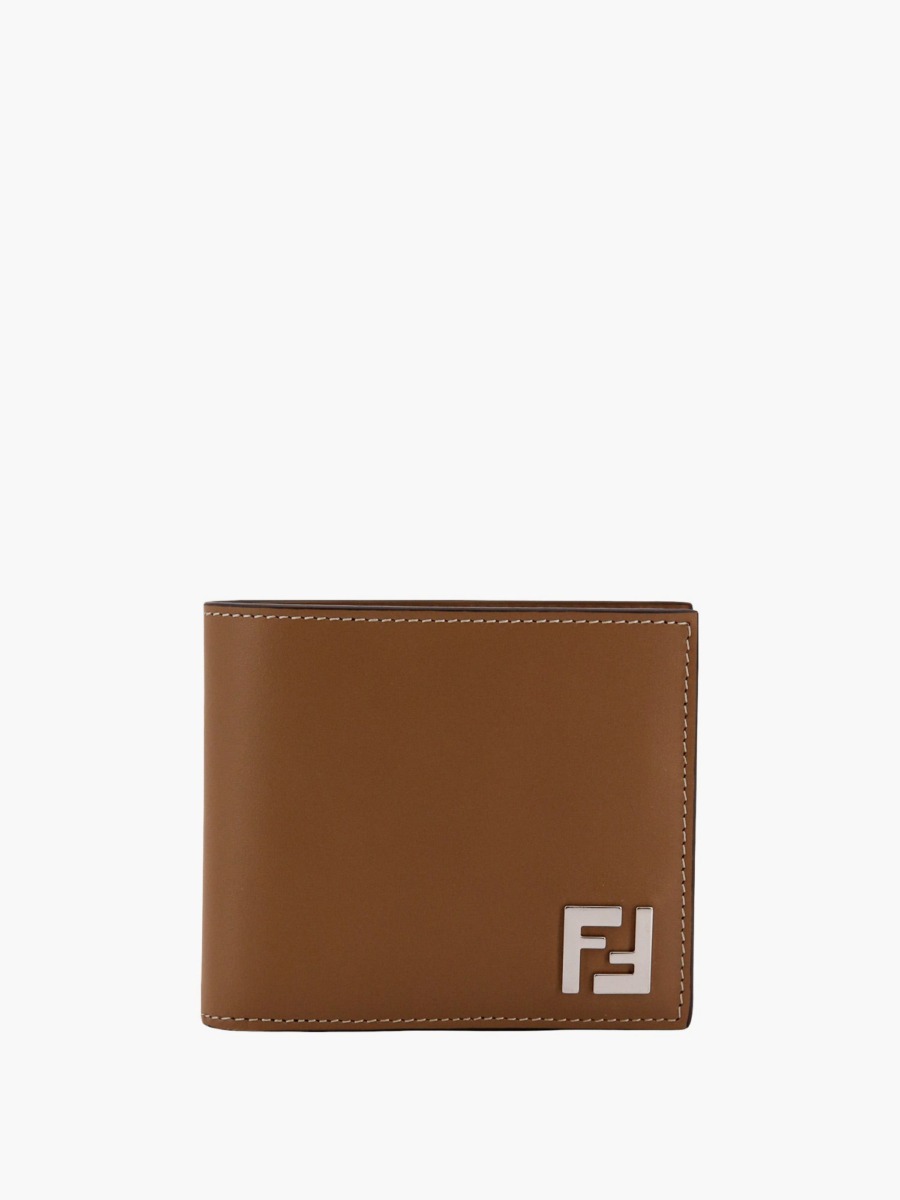 Fendi Men's Beige Wallet from Nugnes GOOFASH