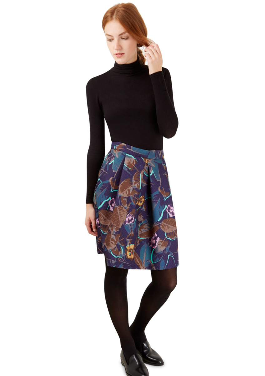 Florals Lady Skirt - Closet London GOOFASH