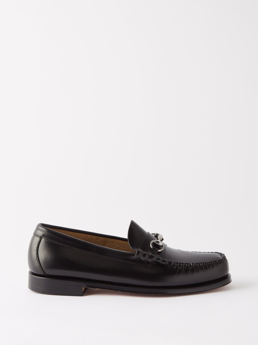 G.H. Bass - Men Loafers in Black Matches Fashion GOOFASH