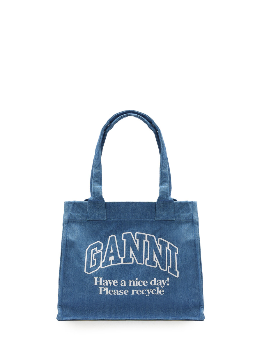 Ganni - Women Bag Blue Leam GOOFASH