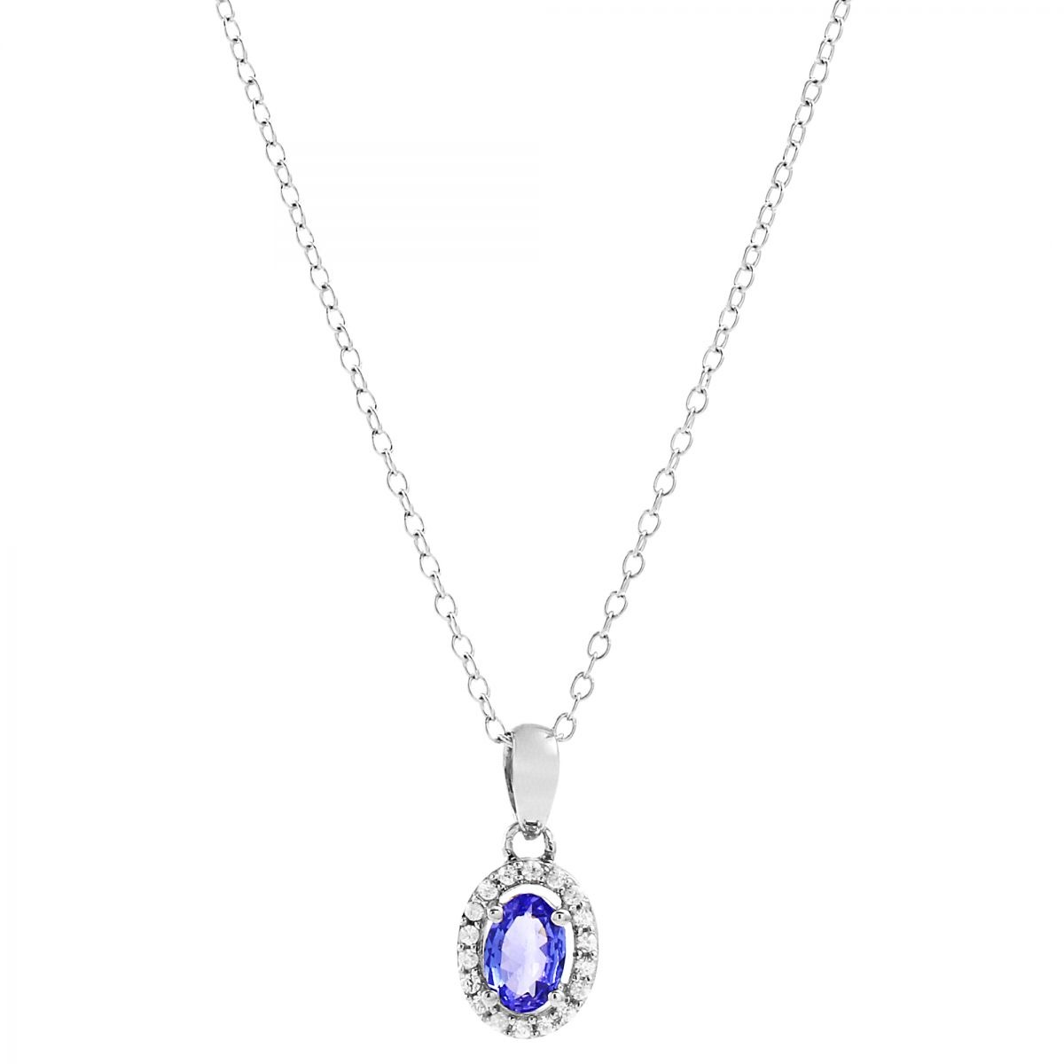 Gemstone - Silver - Necklace - Watch Shop - Woman GOOFASH